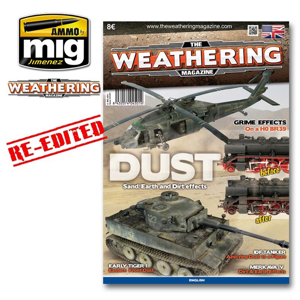 Ammo of Mig Jimenez  A.MIG-4501 Weathering Guide Dust, Dirt & Earth