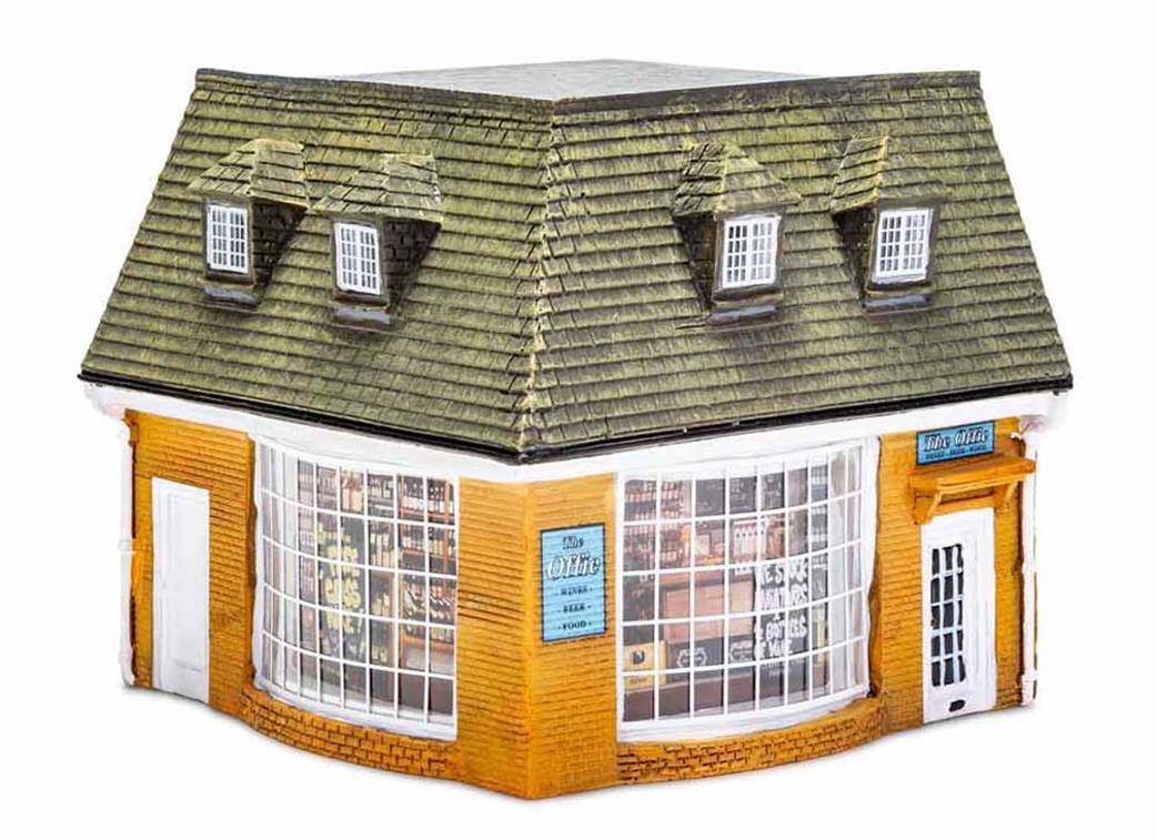 Hornby R7269 The Offie Corner Shop Ready Painted Cast Resin Building OO
