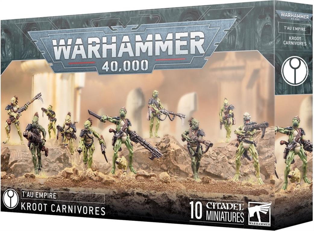 Games Workshop 28mm 56-48 T'au Empire Kroot Carnivore Squad