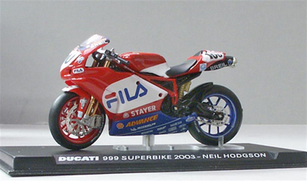 MAG CMC003 Ducati 999 W Superbike Hodgson Motorbike Model 1/24