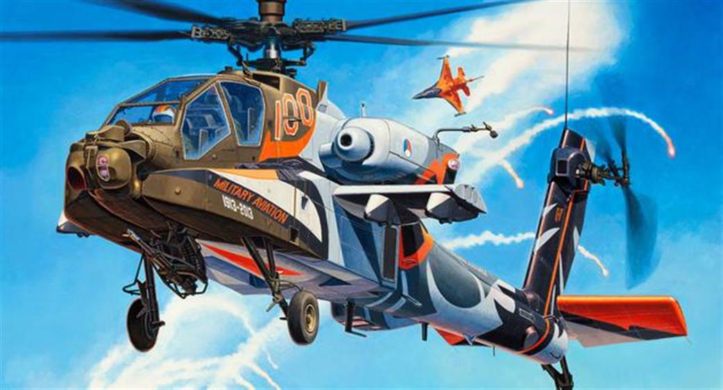 Revell 1/48 04896 AH-64D Apache Helicopter Kit