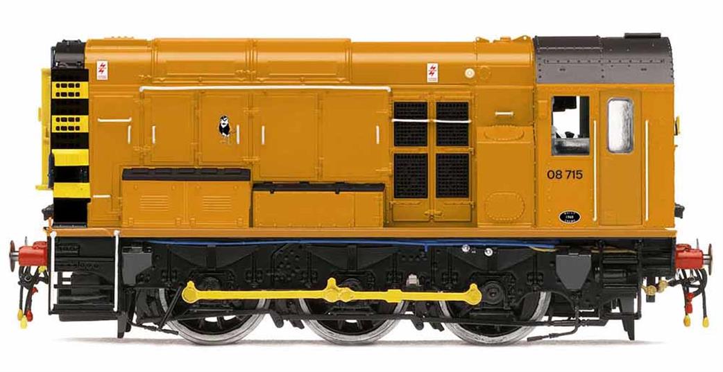 Hornby OO R3899 EWS 08715 Class 08 0-6-0 Diesel Shunting Locomotive Orange