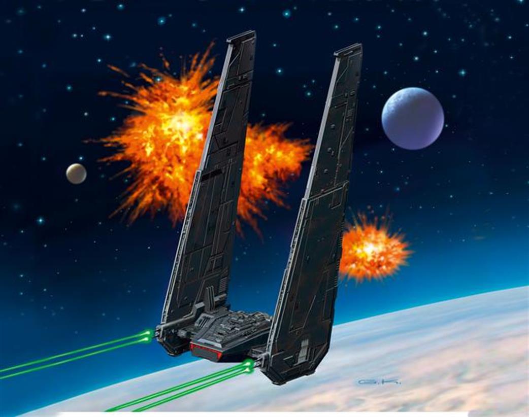 Revell 06695 Kylo Rens Command Shuttle Easykit Disney Star Wars