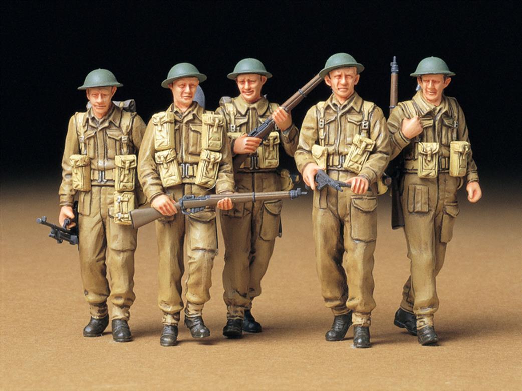Tamiya 1/35 35223 WW2 British Infantry On Patrol Figure Set
