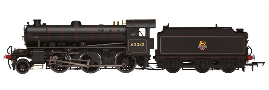 Hornby OO R3418 BR 62006 Thompson/Peppercorn K1 Class 2-6-0 BR Black Early Emblem