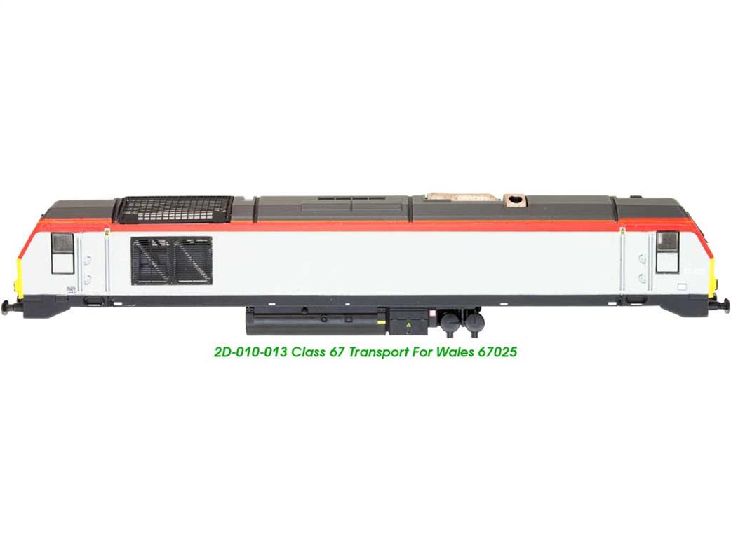Dapol 2D-010-013 TfW 67025 Class 67 Diesel Locomotive Transport for Wales Livery N