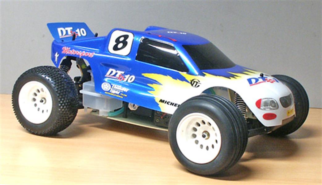 Thunder Tiger 1/10 6701SC  DT10 Stadium Truck Blue 2WD RTR Super Combo