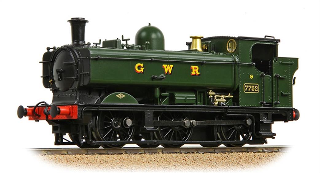 Bachmann OO 32-215A GWR 57XX Pannier Tank 7752 GWR Green