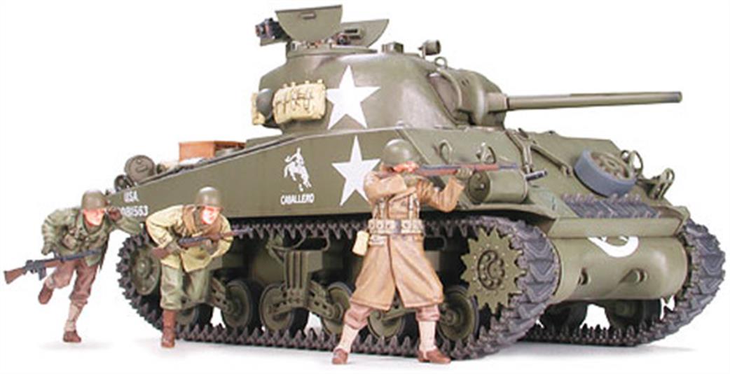 Tamiya 1/35 35250 M4A3 Sherman 75mm Late American Tank Kit