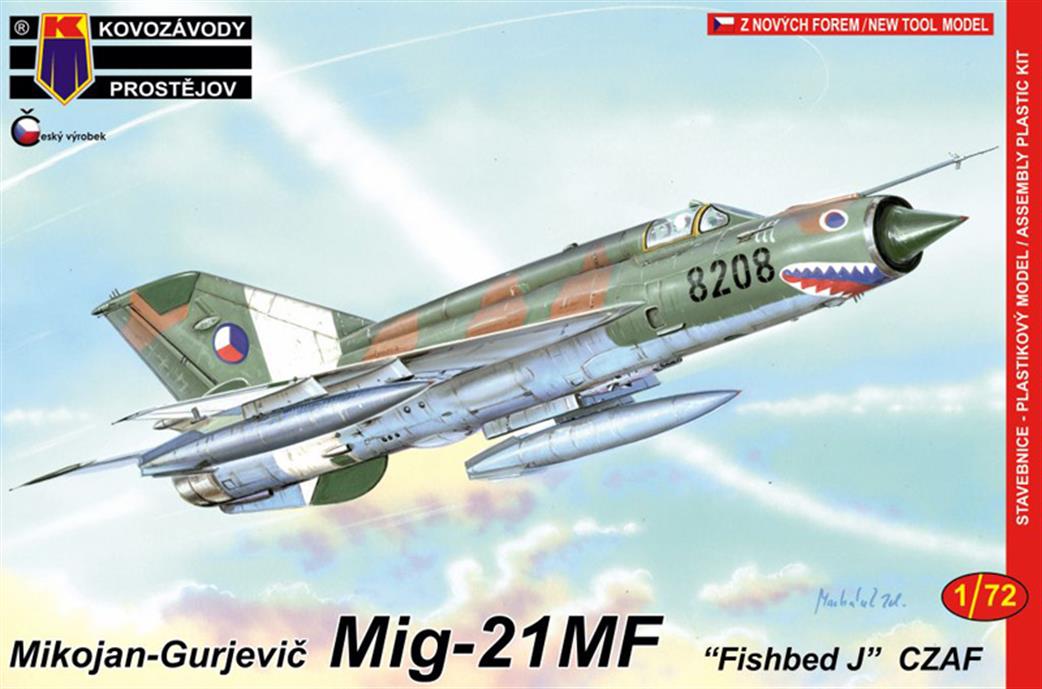 1/72 KPM0084 Mikojan-Gurjevic Mig-21MF Fishbed J CZAF