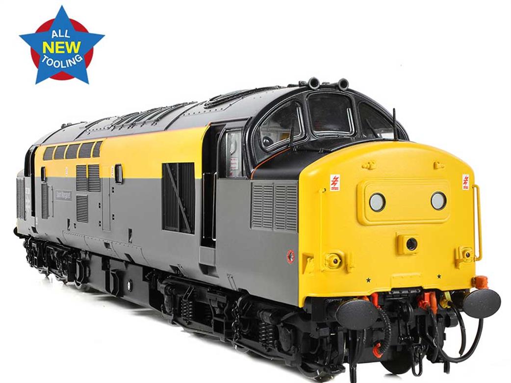 Bachmann OO 35-308 BR Class 37201 St Margaret Class 37/0 Civil Engineers Grey & Yellow Dutch Livery