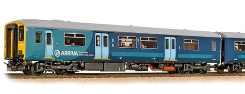 Bachmann Branchline 32-939 OO Gauge Arriva Trains Wales 150236 Class 150/2 2-car Diesel Multiple Unit Train. Arriva Trains Wales 2013 Livery.DCC and Sound Fitted