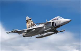 Italeri 1306 1/72 Scale Swedish JAS 39 Gripen Multi Role Fighter KitDimensions -  Length 195mmIncluded are clear styrene components for glazing etc. Decals for 4 versions, full instructions and a livery sheet are also supplied.