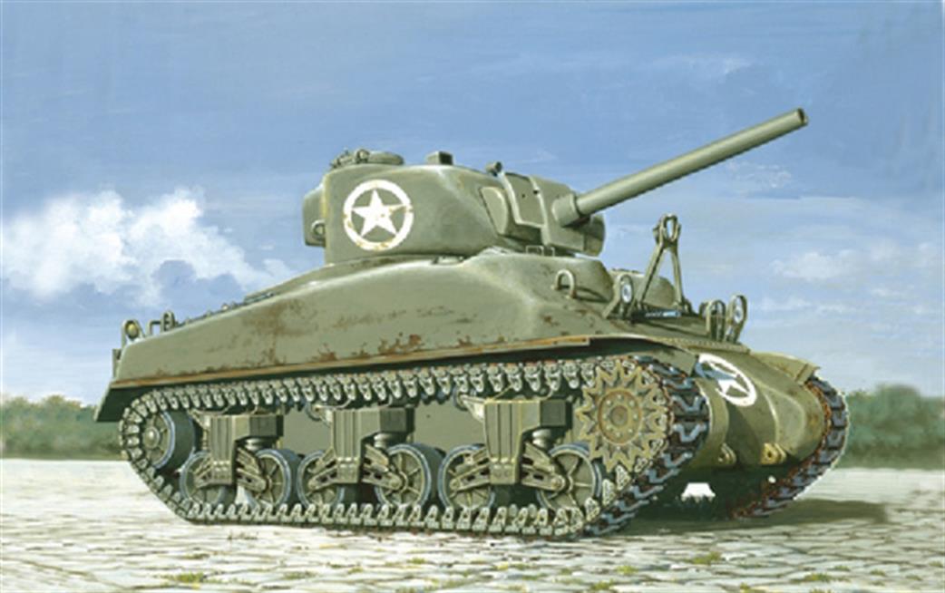 Italeri 7003 US Army M4 Sherman Tank Kit WW2 1/72