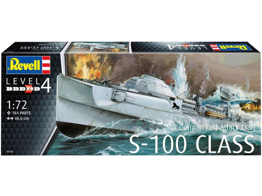 Revell 05162 German S100 WW2 Torpedo Boat Kit 1/72