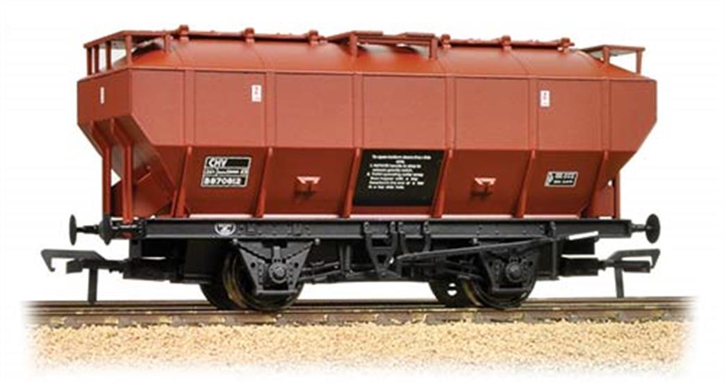 Bachmann OO 38-500A BR COVHOP Covered Hopper Wagon Bauxite Livery