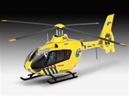 Revell 1/72 EC135 Nederlandse Trauma Helicopter Kit 04939Length 143mm  Number of Parts 65 Width 140mmGlue and paints are required