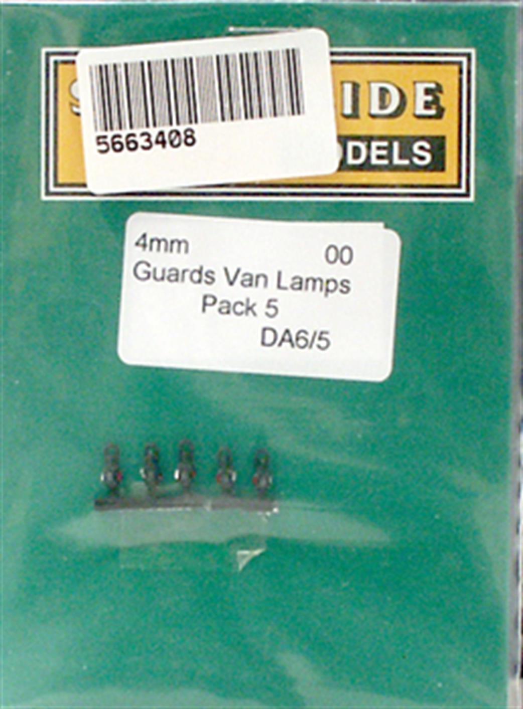 Springside OO DA6/5 Goods Train Guards Van Lamps (Pack of 5)