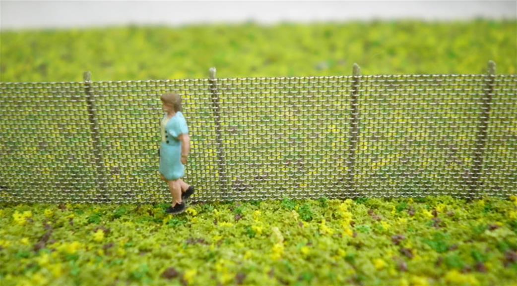 Ancorton Models N NF6 Chain Link Fence Kit Scale 6ft. Height