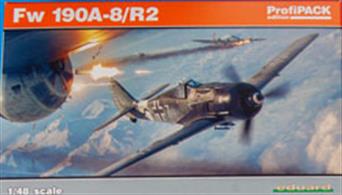 82145 ProfiPACK edition kit of German WWII fighter aircraft Focke-Wulf Fw 190A-8/R2 in 1/48 scale