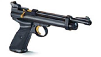 Crosman 1/1 Rat Killer .22 Co2 Air Pistol Co2 AG2240This .22 caliber air pistol features an improved bolt design for easier cocking and loading. The rifled steel barrel provides greater accuracy and power provided by the 12 gram Powerlet provides 460 feet per second of power.A great pistol for target and plinking or small pests.Ergonomically designed ambidextrous grip fits the hand for perfect balance and comfort with checkering and a thumbrest on both grip panels. Rear sight is open and fully adjustable. Power Source CO2 cylinder Caliber .22 (5.5 mm), Velocity up to 460 fps (140.21 m/s), Weight 1lbs 13oz, Length 11.125in.