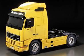 Tamiya 1/14 Volvo FH12 Globetrotter RC Truck Kit 56312Extra products , Glue and paints are required.
