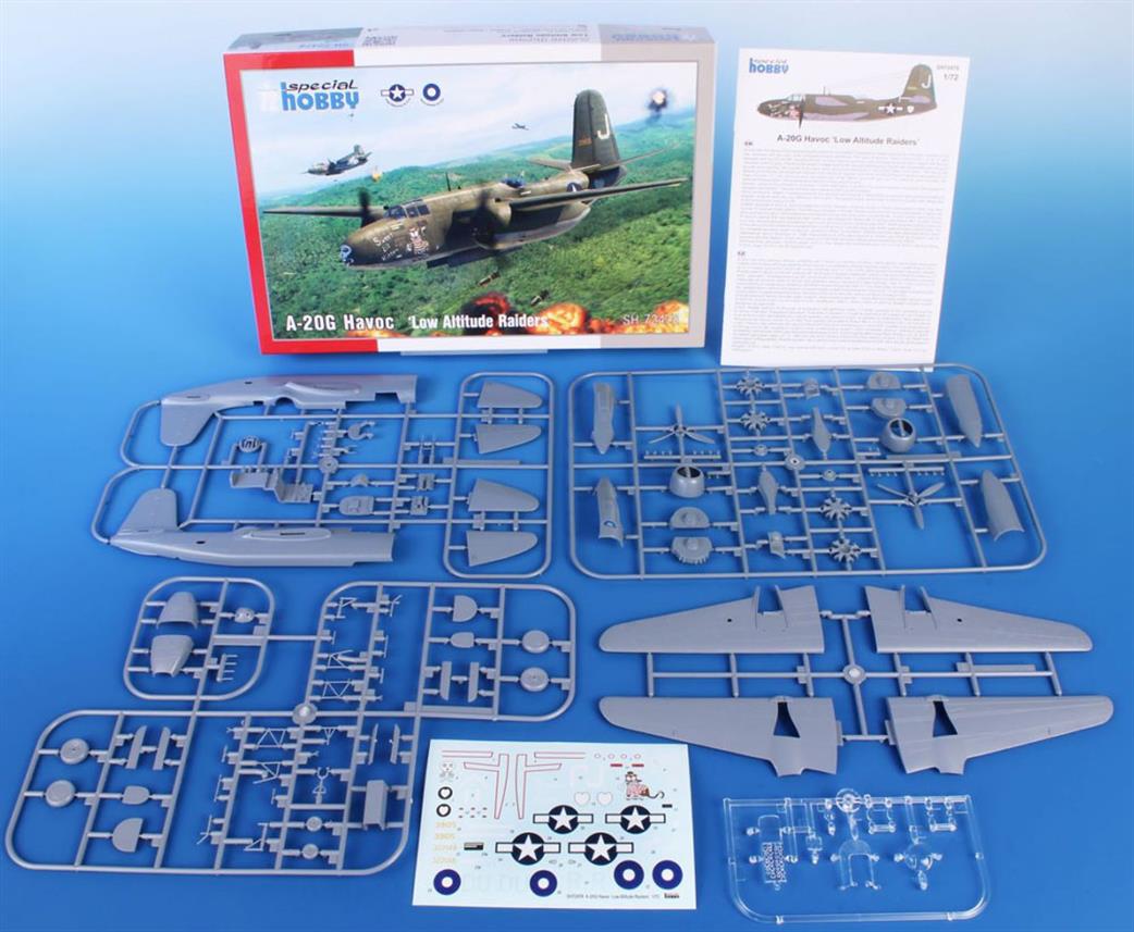 Special Hobby 1/72 72478 A-20G Havoc Low Altitude Raiders Plastic Kit