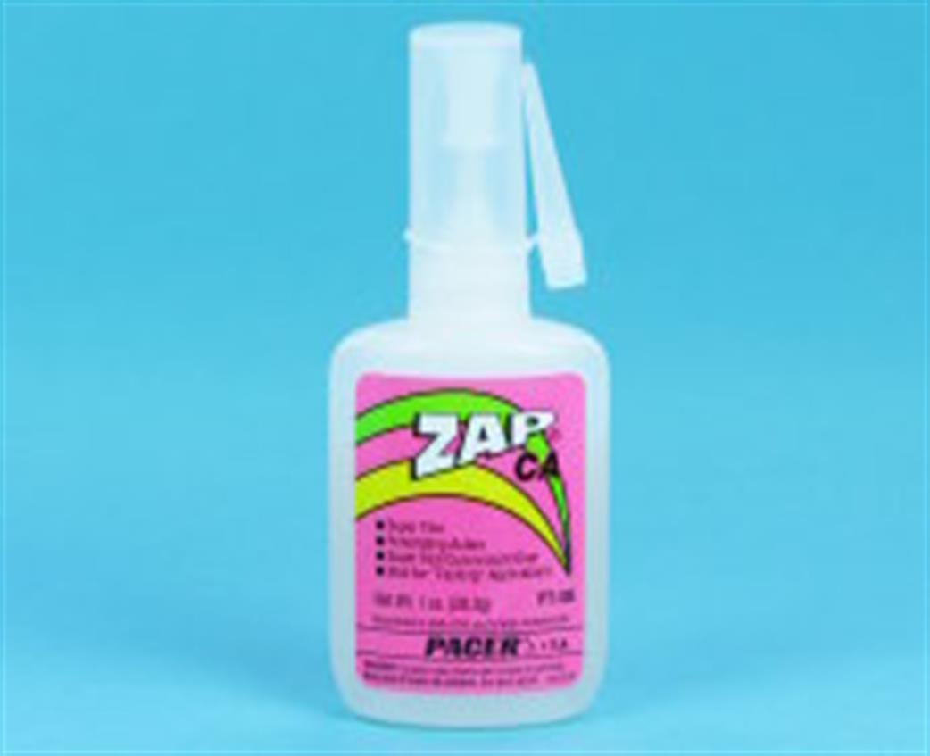 Pacer  PT08 Zap Ca Cyanoacrylate Super Glue Thin 1oz