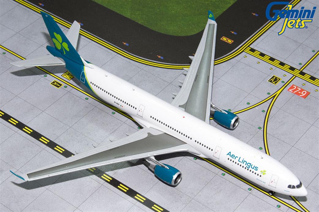 Gemini Jets 1/400 GJEIN1853 AER Lingus A330-300 EL-BDY New Livery Aircraft Model