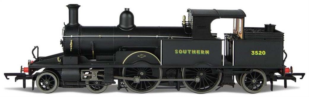 Oxford Rail OO OR76AR007  SR 3520 ex-LSWR Adams 4-4-2T Radial Tank Southern Late Sunshine Lettering