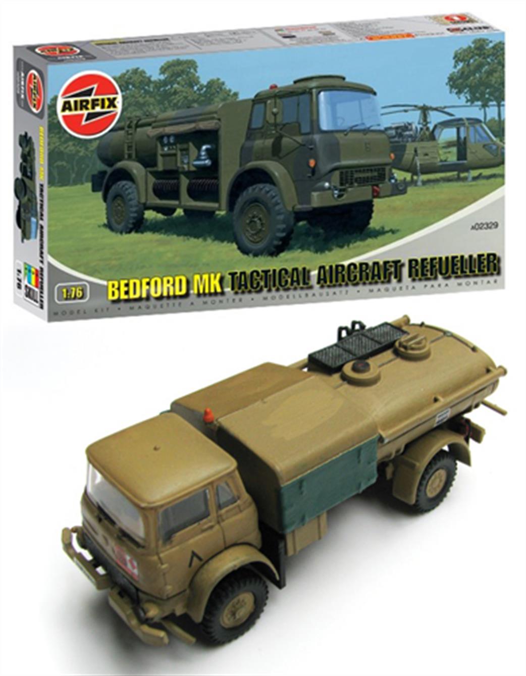 Airfix 1/76 A02329A Bedford MK A Tactical Aircraft Refueller