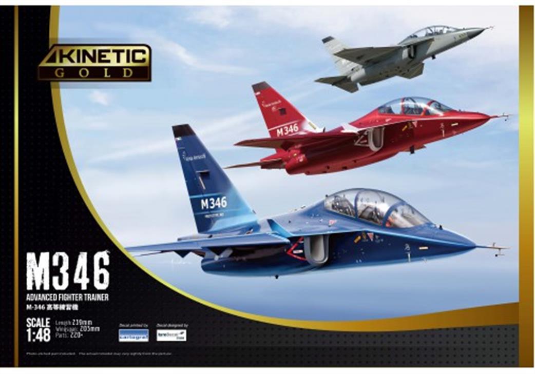 Kinetic Models 1/48 K48063 M-346 Advanced Fighter Trainer