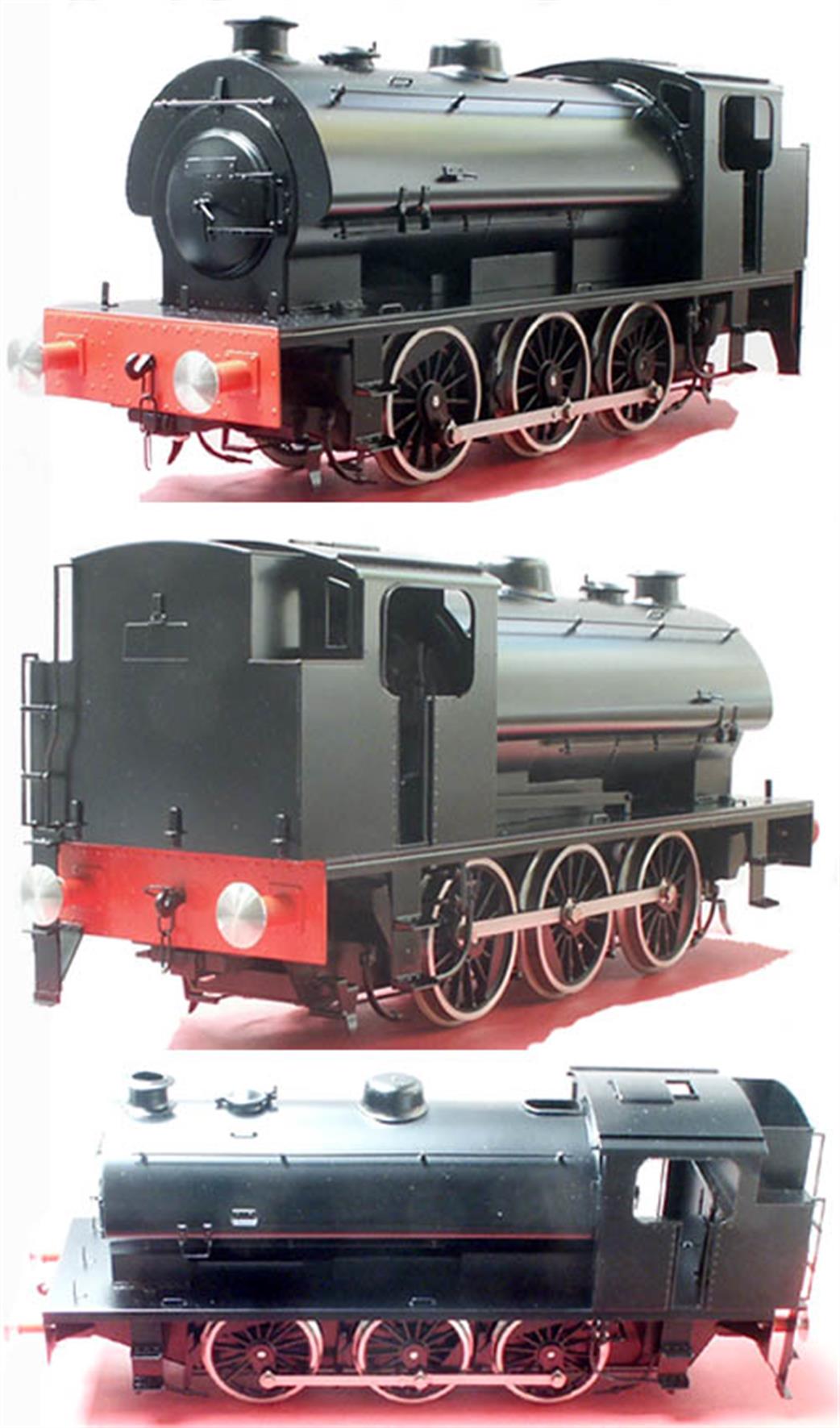 Bachmann 1 BW1001 Brassworks J94 Austerity Saddle Tank High Bunker Black Un-numbered