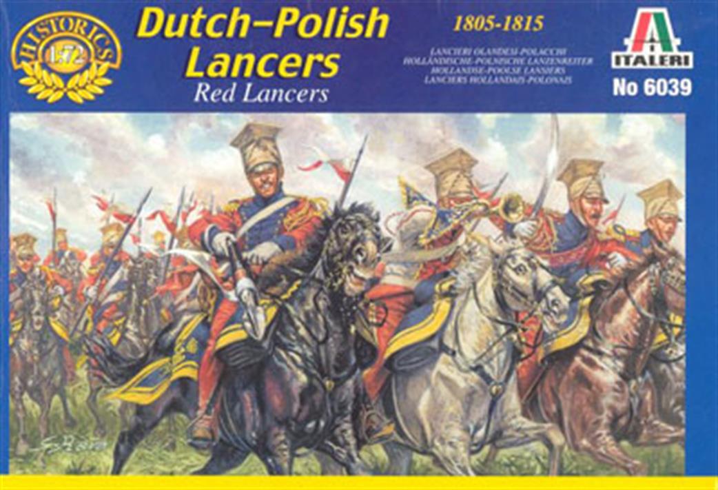 Italeri 6039 Polish Lancers Napoleonic War Plastic Figures 1/72