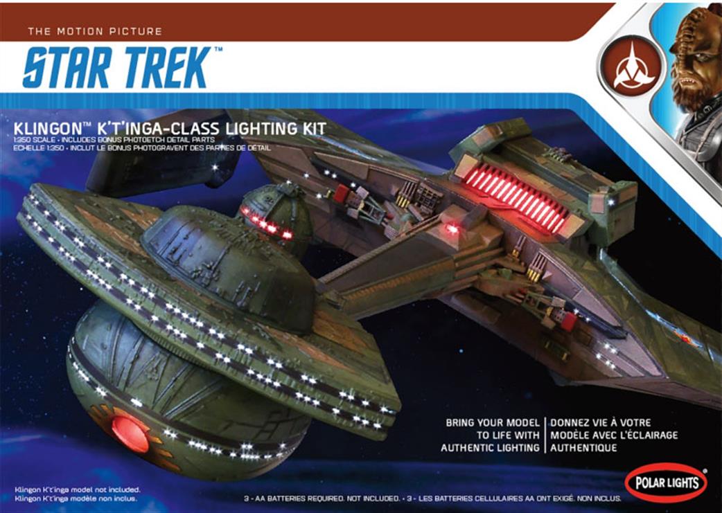 Polar Lights  MKA031 Star Trek Klingon K'T'Inga-Class Lighting Set