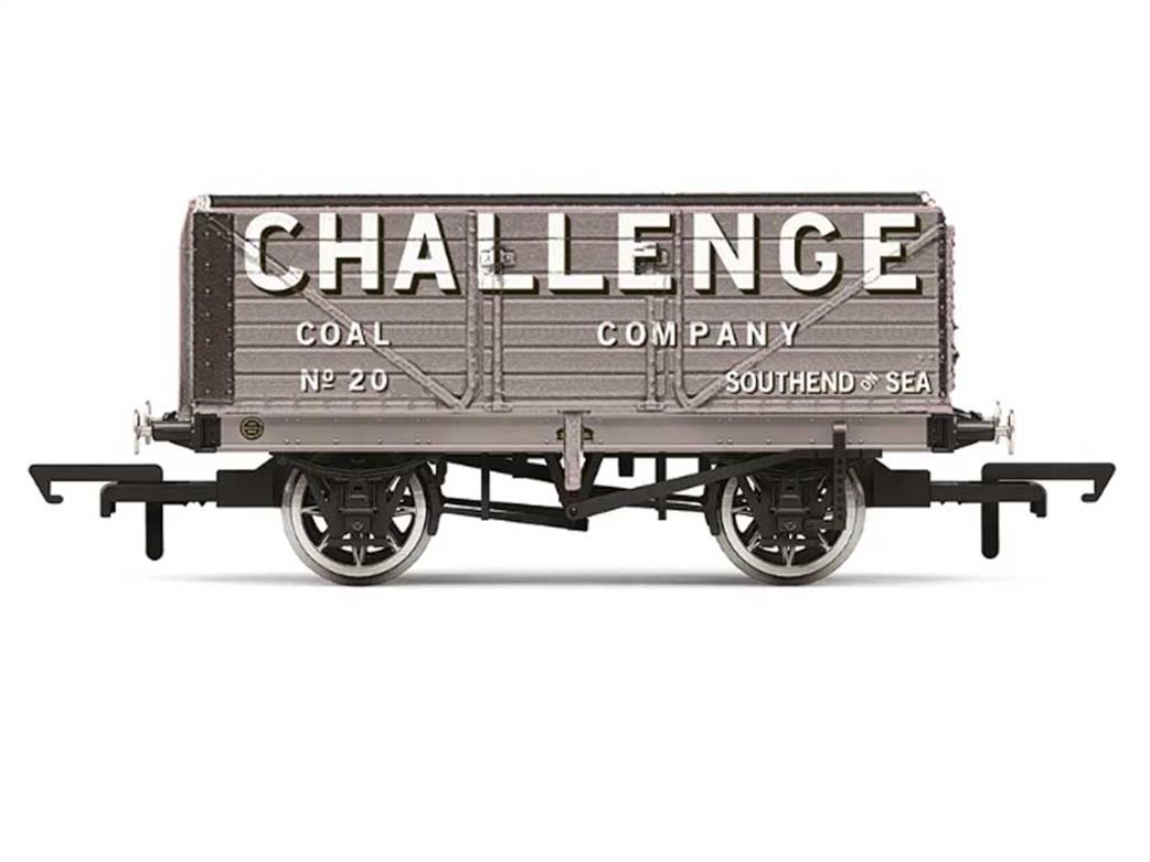 Hornby OO R60193 Challenge Coal Company Southend-on-Sea 7 Plank Open Wagon No 20