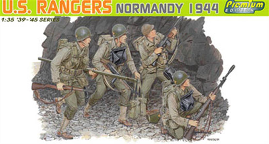 Dragon Models 6306 US Rangers Normandy 1944 GEN2 Premium Edition 1/35