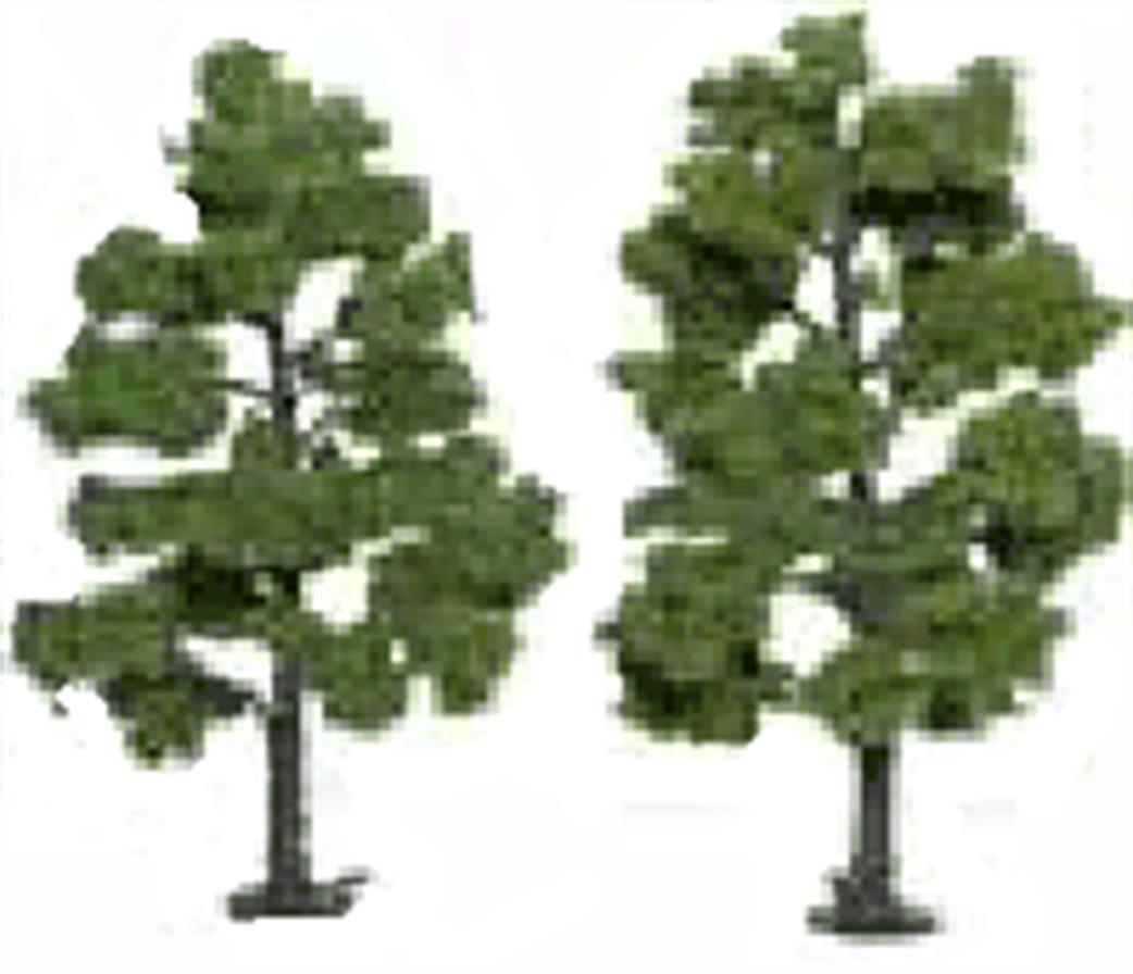 Woodland Scenics  TR1515 Realistic Trees Light Green (15-18cm) Pack of 2