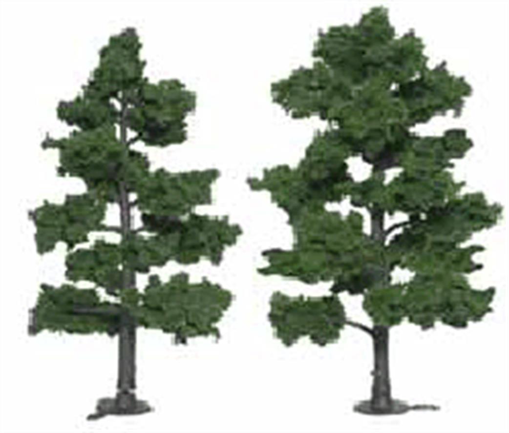 Woodland Scenics  TR1516 Realistic Trees Medium Green (15-18cm) Pack of 2