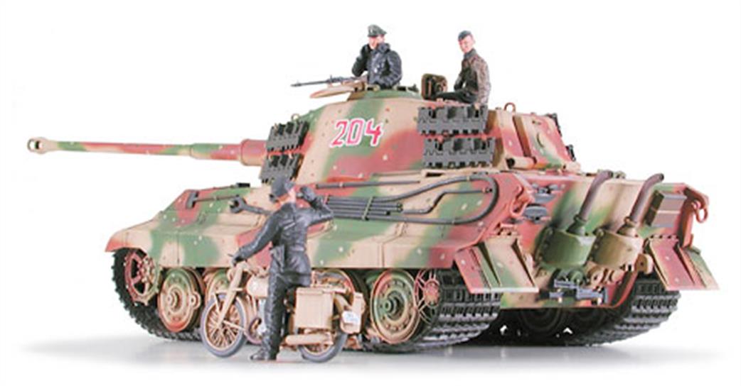 Tamiya 35252 German King Tiger Kit Ardennes WW2 1/35
