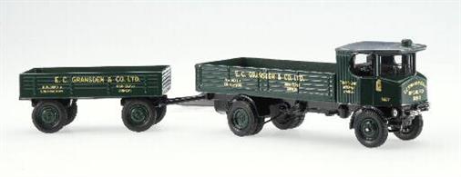 Corgi 1/50 Sentinel E C Gransen &amp; Co Ltd with trailer CC20004