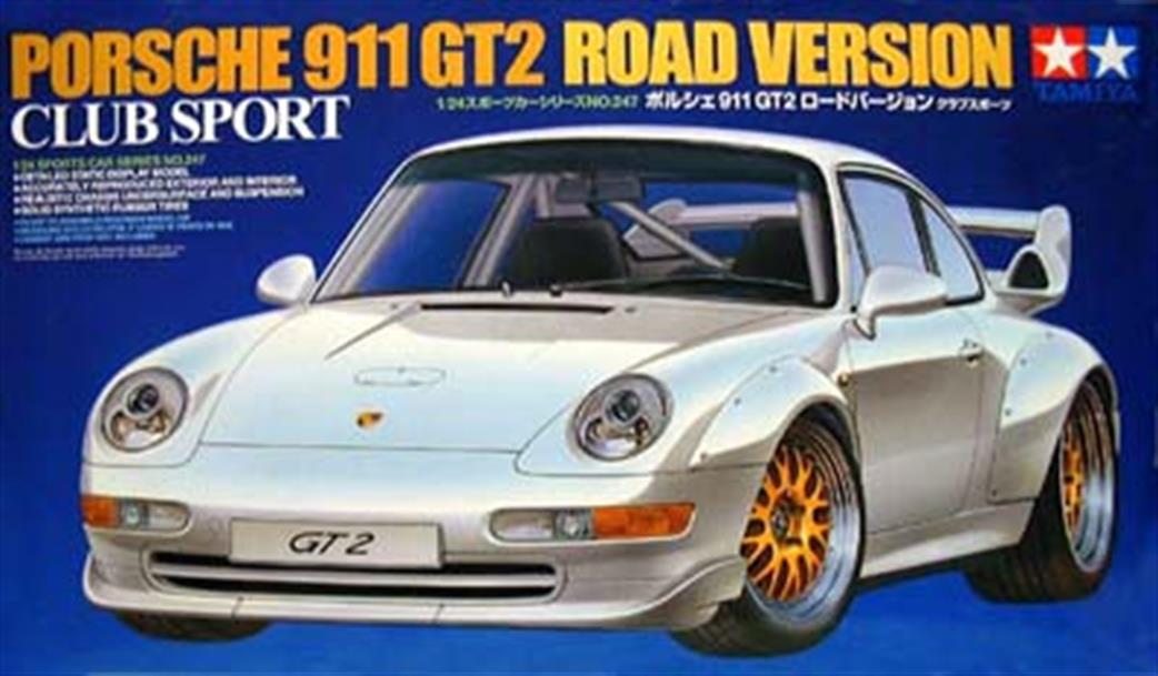 Tamiya 1/24 24247 Porsche 911 GT2 Street Version Kit
