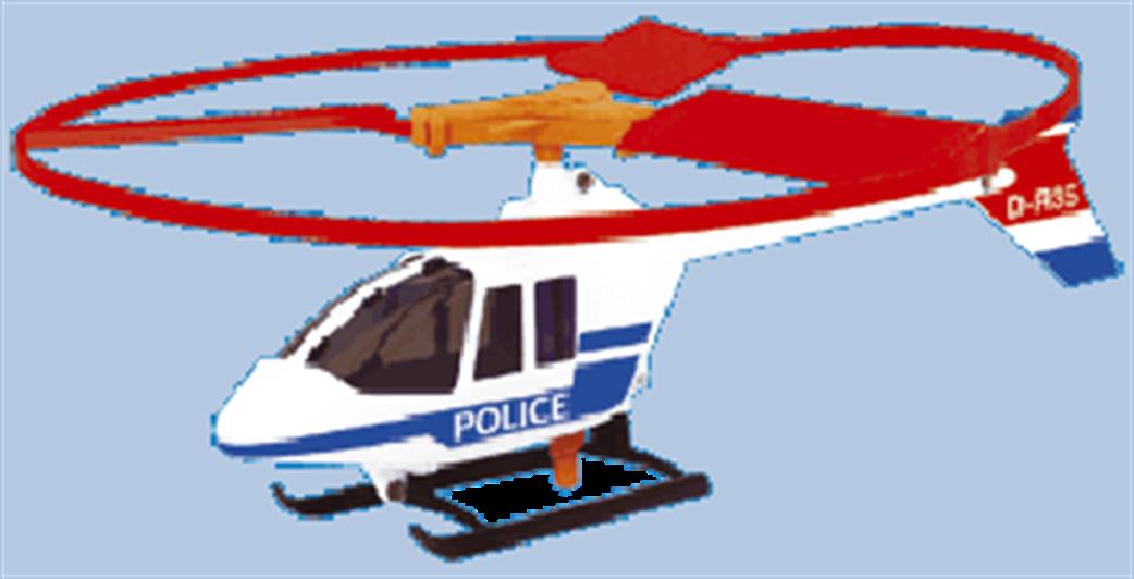 Gunther  GU1680 Police Copter with Pull Starter