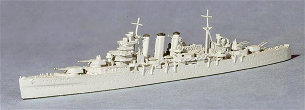 Navis Neptun 1/1250 1133 HMS Sussex Heavy Cruiser 1942