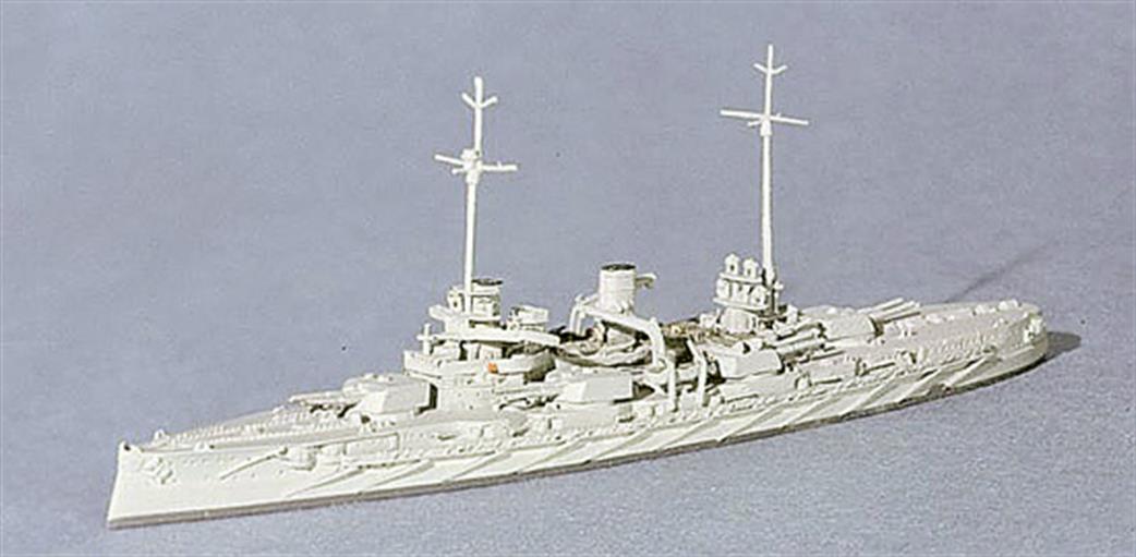 Navis Neptun 1/1250 5N SMS Nassau, the first German Dreadnought, 1909