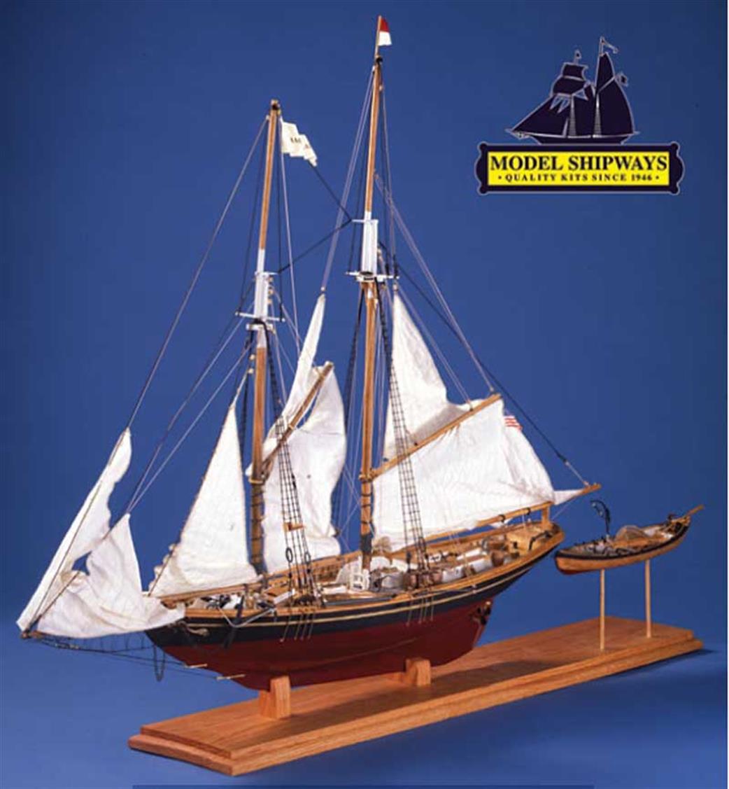 Model Shipways 1/48 MS2109 Benjamin W Latham Plank on Bulkhead Kit