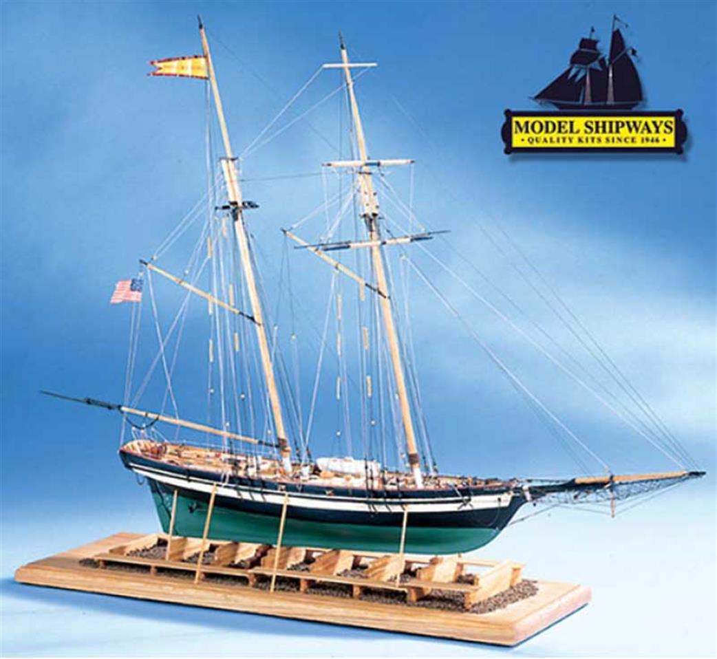 Model Shipways 1/64 MS2120 Pride of Baltimore II Wooden Ship Kit