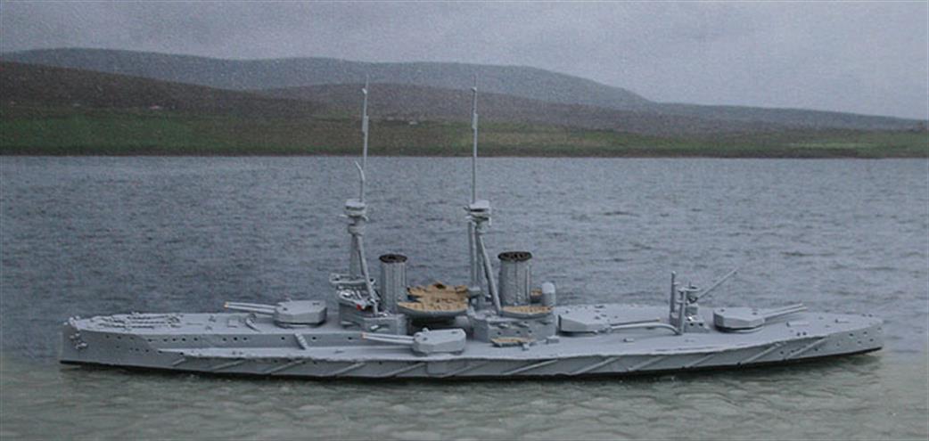 Navis Neptun 1/1250 107N HMS Vanguard, St Vincent class Dreadnought battleship, 1910