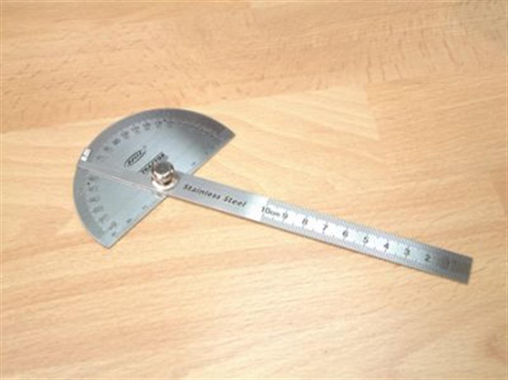 Expo  74015 High Quality Protractor in Stainless Steel