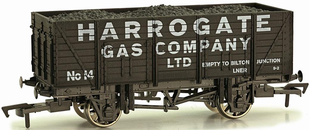 Dapol OO 4F-090-102 Harrogate Gas Company 9-Plank 20-Ton Open Wagon